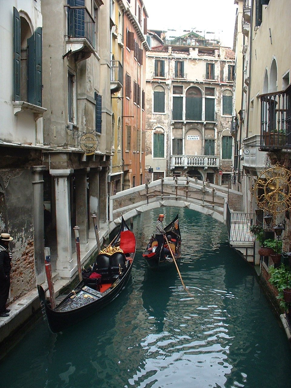 Fonds d'cran Voyages : Europe Italie Venise- Gondolier