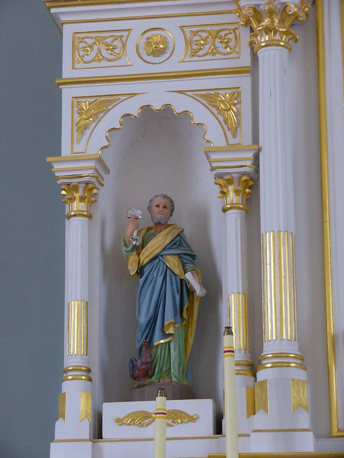 Wallpapers Constructions and architecture Religious Buildings Statue glise ST-Franois de la Rivire du Sud