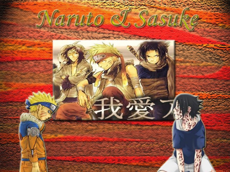 Fonds d'cran Manga Naruto sasuke et naruto