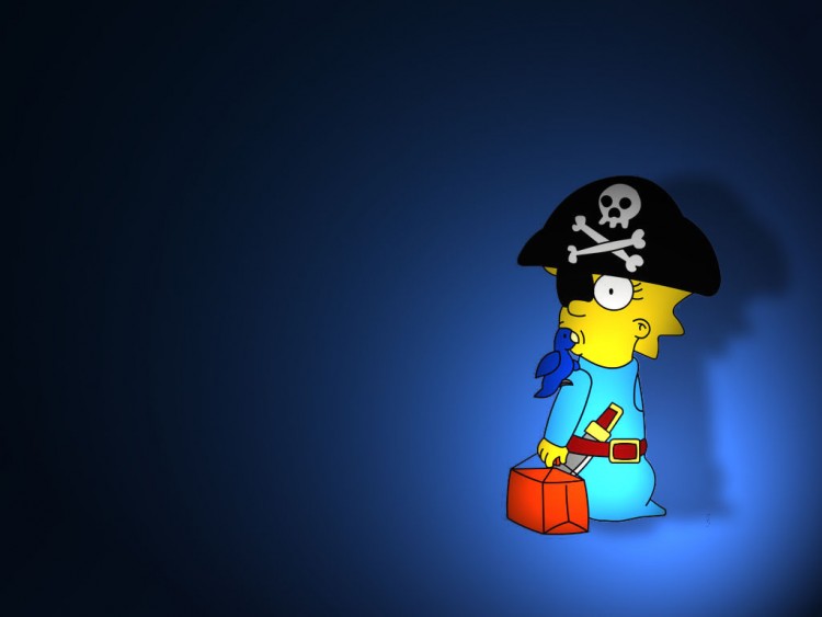 Fonds d'cran Dessins Anims Les Simpsons Maggie