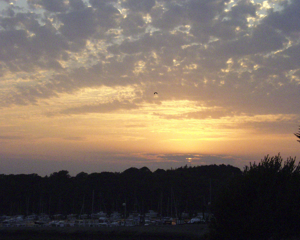 Fonds d'cran Nature Couchers et levers de Soleil Guidel Plage (56)