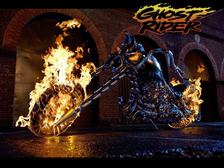 Fonds d'cran Cinma Ghost Rider Ghost Rider's ride