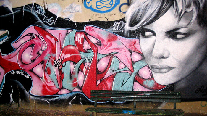 Fonds d'cran Art - Peinture Graffitis avec hidra in Bcn