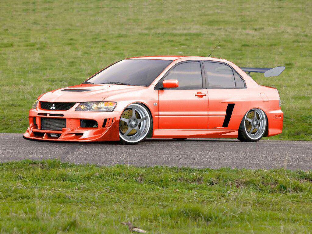 Fonds d'cran Voitures Tuning Mitsubishi Lancer Evo 9