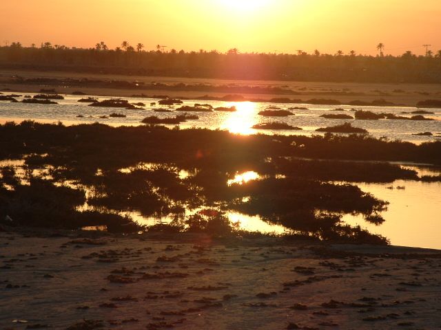 Fonds d'cran Nature Couchers et levers de Soleil Djerba beach