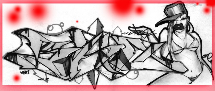 Fonds d'cran Art - Peinture Graffitis Wallpaper N97301