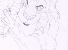 Wallpapers Art - Pencil Le roi lion