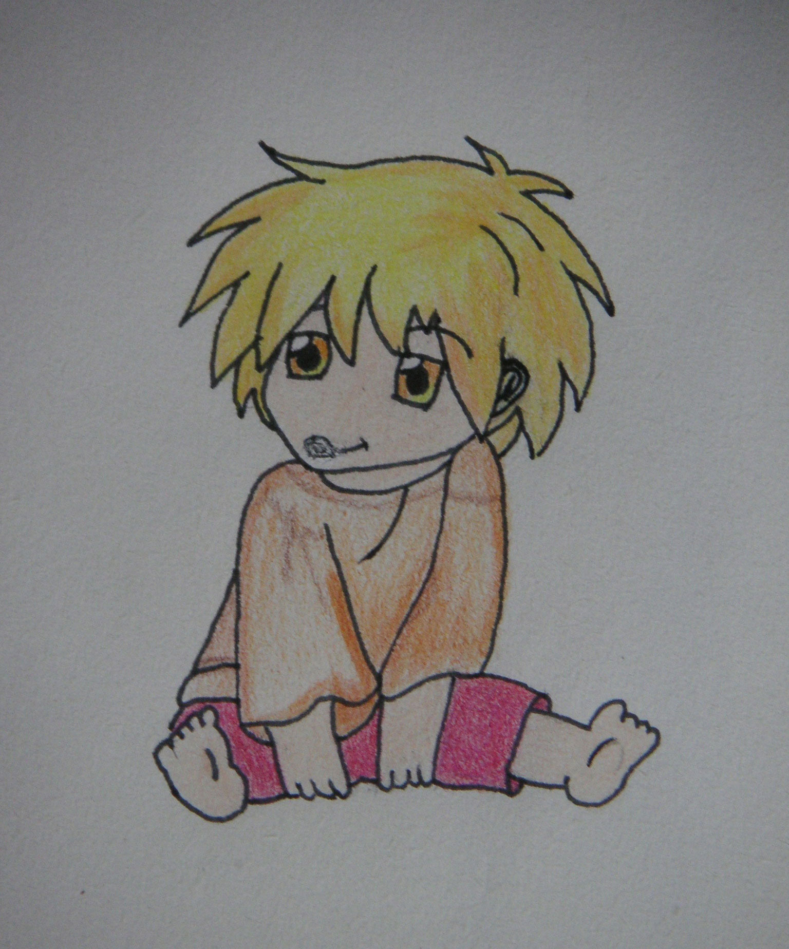 Wallpapers Art - Pencil Manga - Characters Enfant 2