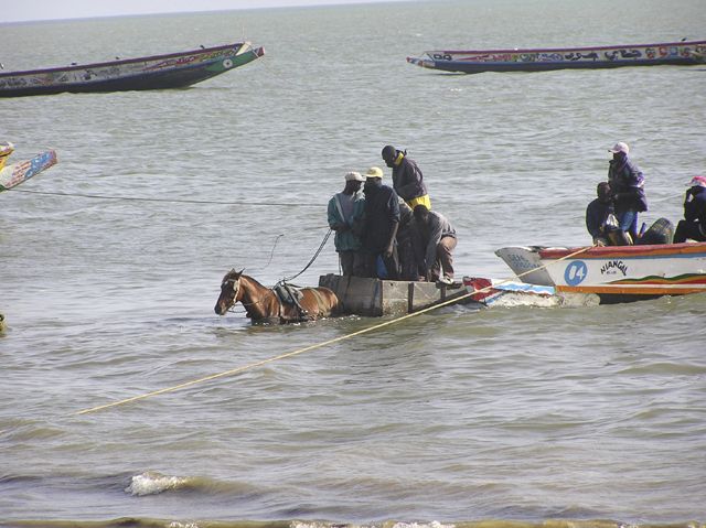 Fonds d'cran Voyages : Afrique Sngal Port de Joal