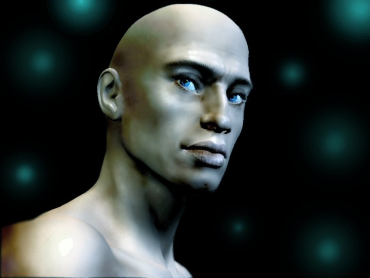 Wallpapers Digital Art 3D - Poser Man from Neptune