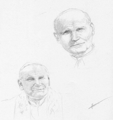 Wallpapers Art - Pencil Portraits Jean-Paul 2