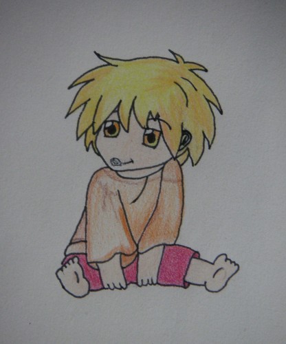 Wallpapers Art - Pencil Manga - Characters Enfant 2