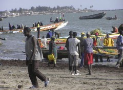 Fonds d'cran Voyages : Afrique Port de Joal