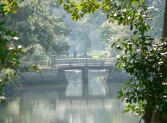 Fonds d'cran Nature Pont  Hama Rikyu