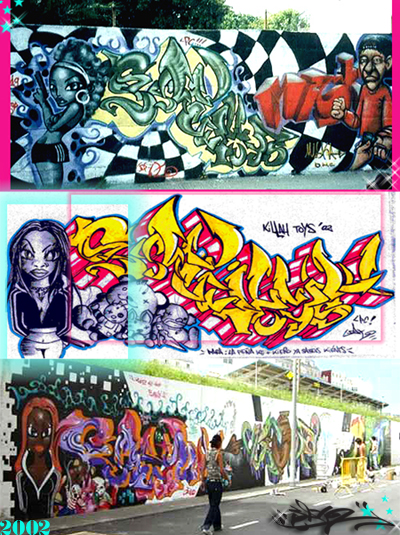 Fonds d'cran Art - Peinture Graffitis 2002