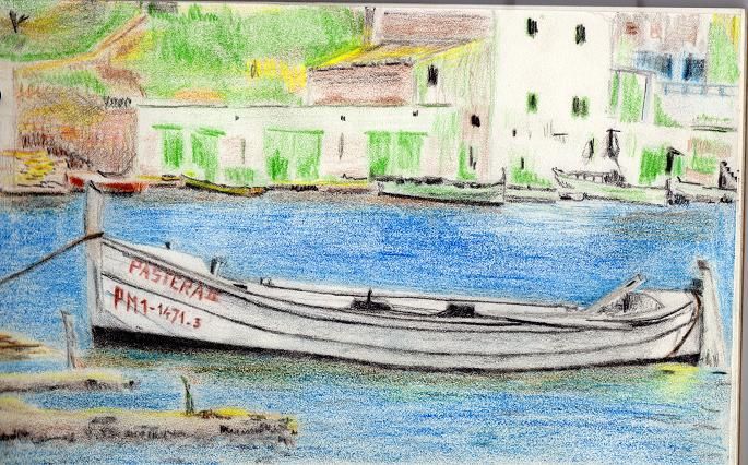 Fonds d'cran Art - Crayon Paysages La Pastra