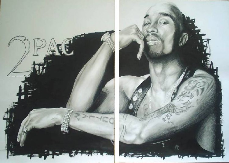 Wallpapers Art - Pencil Portraits 2 pac