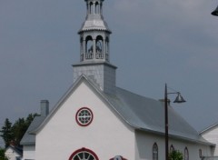 Fonds d'cran Constructions et architecture glise Village Huron,Qubec