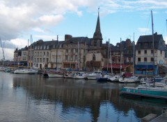 Wallpapers Trips : Europ Honfleur le port