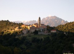 Fonds d'cran Voyages : Europe Village Corse