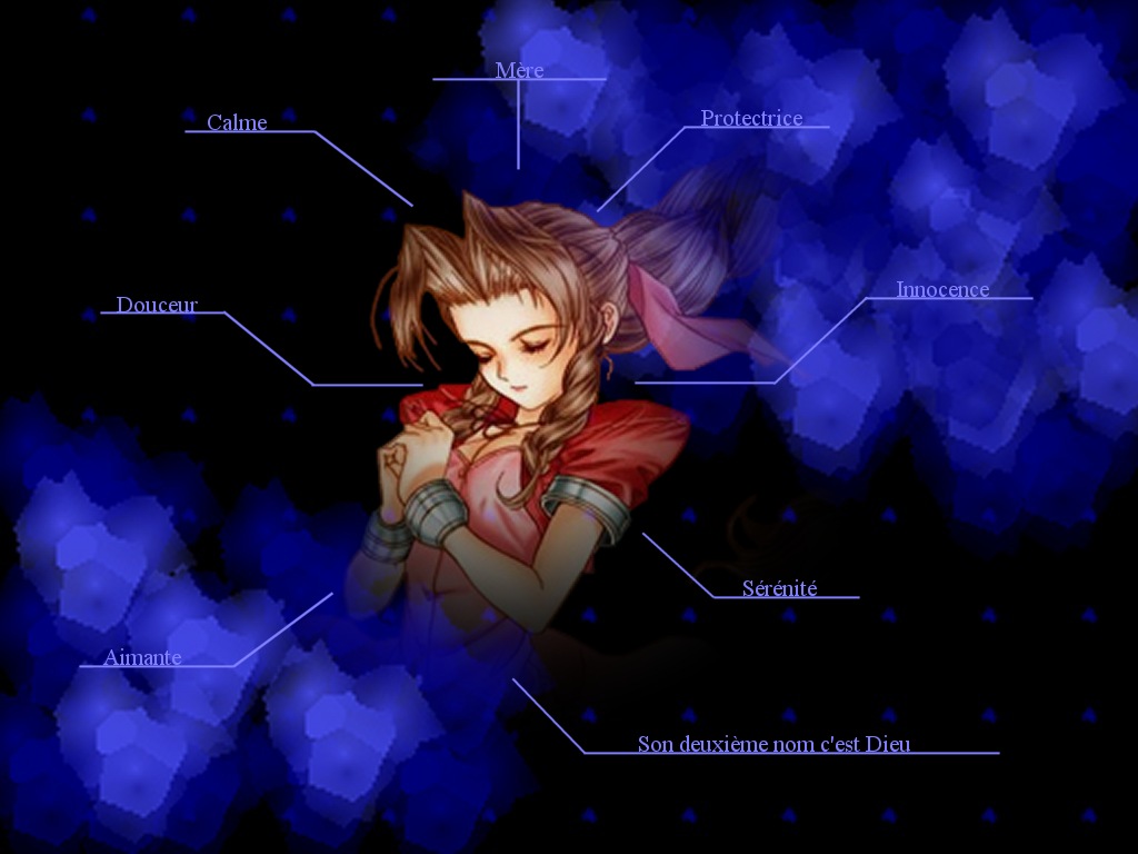 Wallpapers Video Games Final Fantasy VII Femme