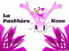 Wallpapers Cartoons la panthre rose