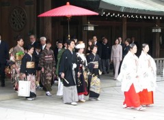 Fonds d'cran Voyages : Asie Mariage  la japonaise.