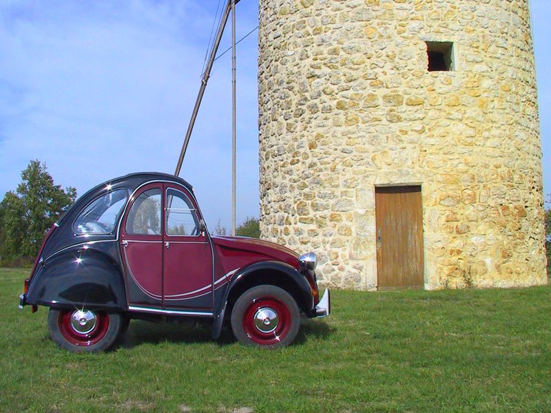 Fonds d'cran Voitures Citron Mini 2CV