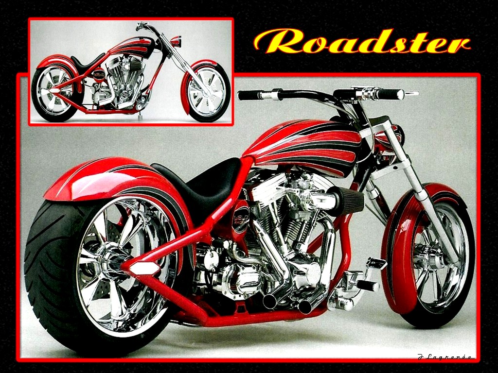 Wallpapers Motorbikes Harley Davidson Roadster