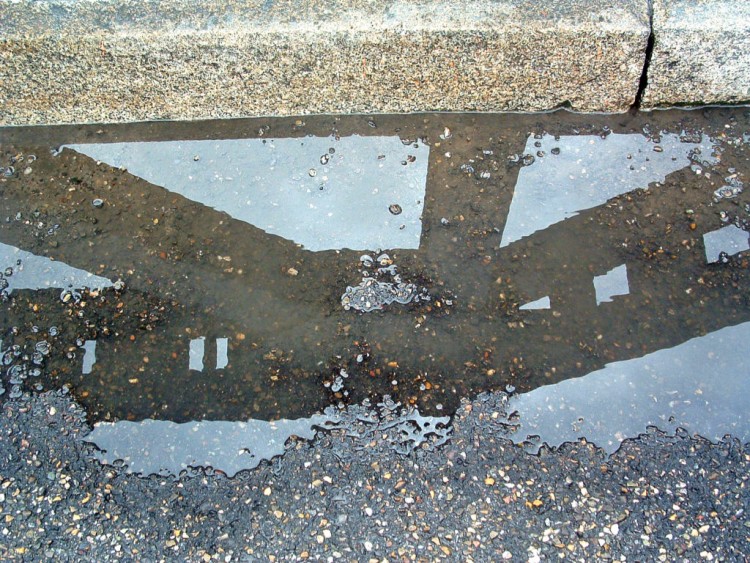 Fonds d'cran Nature Eau - Reflets Reflet aprs la pluie