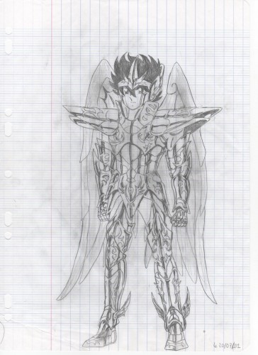 Wallpapers Art - Pencil Manga - Saint Seiya Seyar