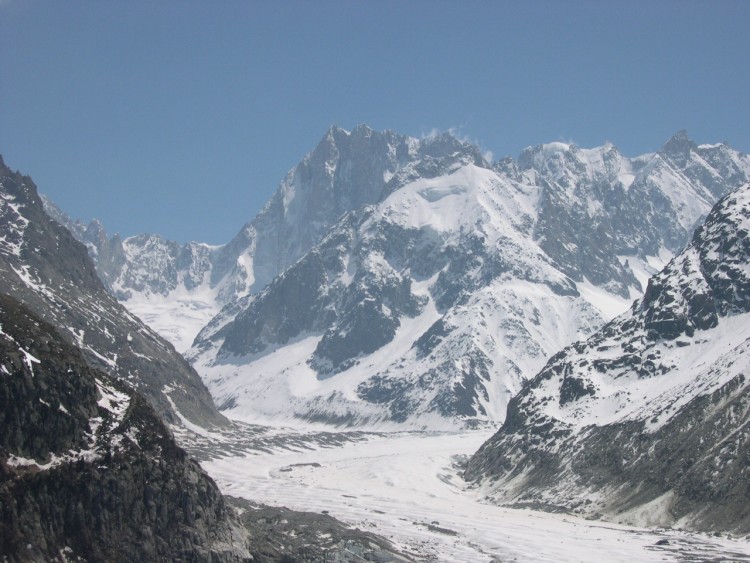 Wallpapers Nature Mountains les grandes jorasses