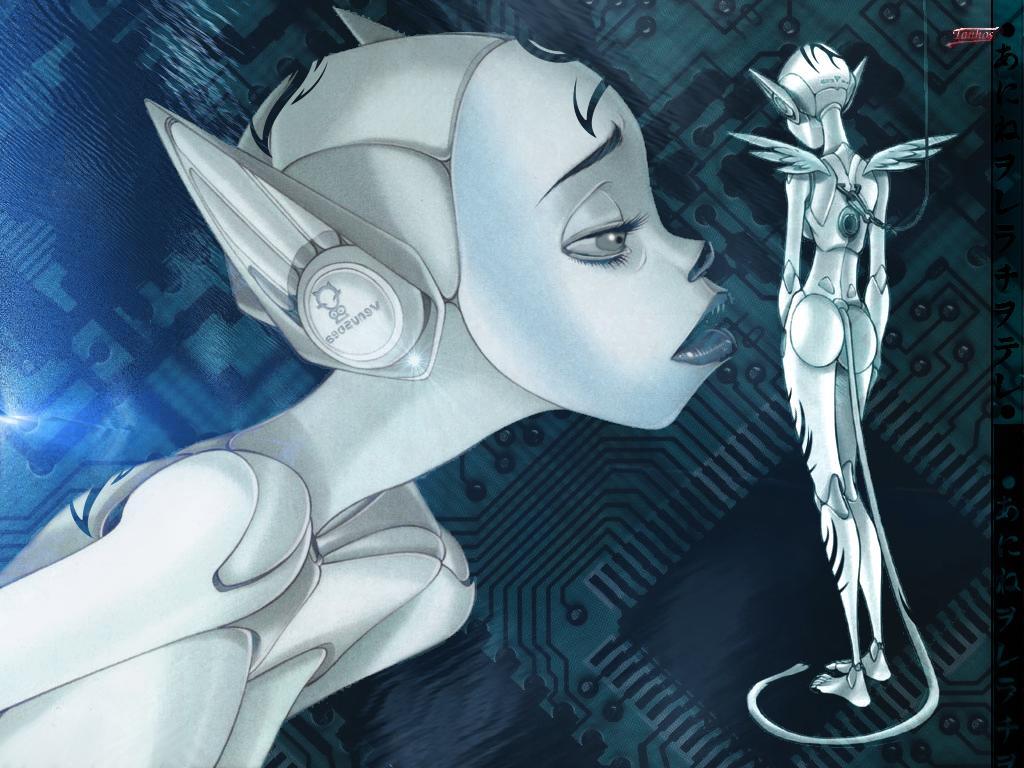 Wallpapers Digital Art Science-Fiction - Robots Androde_Systeme