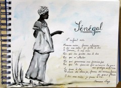 Fonds d'cran Art - Peinture Pome sngalais