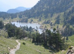 Fonds d'cran Nature Le lac Achard en Belledonne