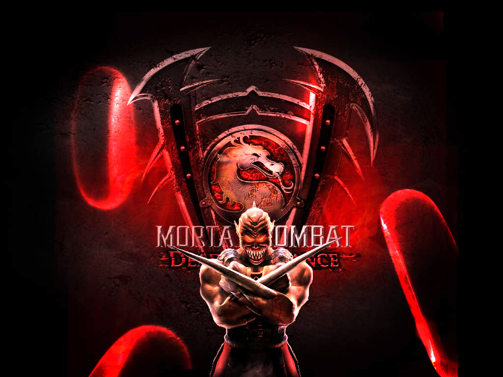 Fonds d'cran Jeux Vido Mortal Kombat Deadly Alliance Mortalkombat theme baraka globule rouge