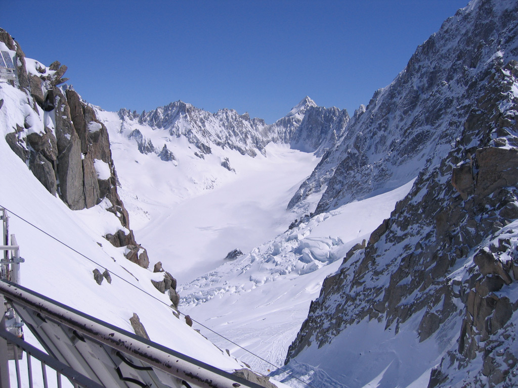 Fonds d'cran Nature Montagnes Les Grands Montets, Chamonix