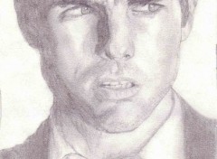 Fonds d'cran Art - Crayon Tom cruise