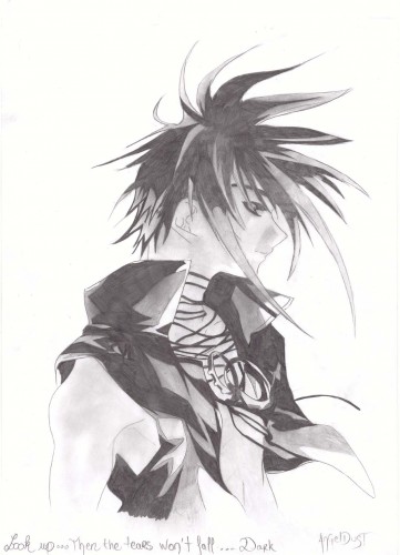 Wallpapers Art - Pencil Manga - D.N. Angel Encore Dark