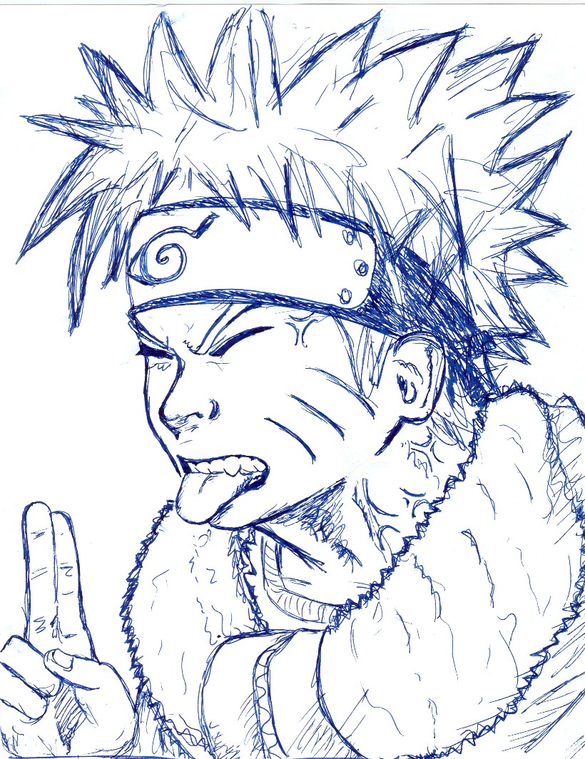 Fonds d'cran Art - Crayon Manga - Naruto naruto