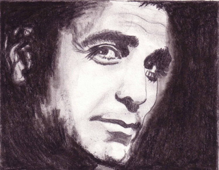 Fonds d'cran Art - Crayon Portraits Georges Clooney