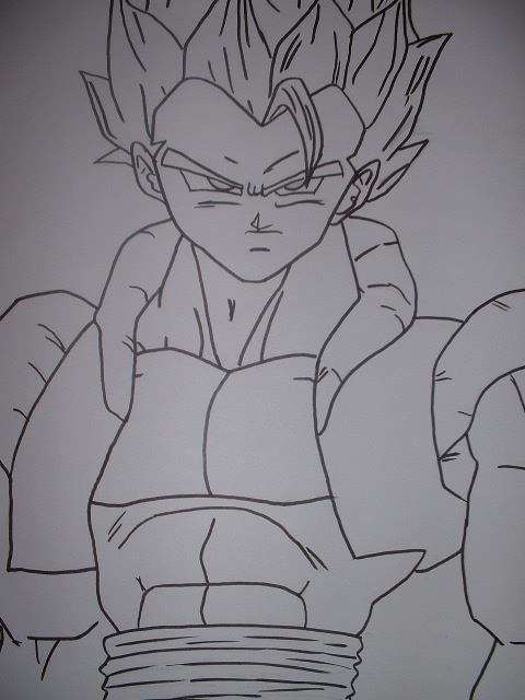 Wallpapers Art - Pencil Manga - Dragon Ball Z gogeta