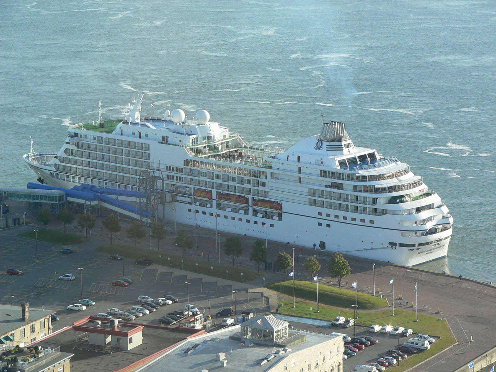 Fonds d'cran Bateaux Paquebots Seven Seas Navigator bateau Croisire,Qc.