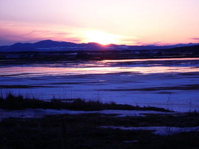 Wallpapers Nature Sunsets and sunrises Kamouraska avril 2005