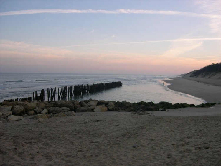 Fonds d'cran Nature Mers - Ocans - Plages Plage de l'Amlie, Soulac