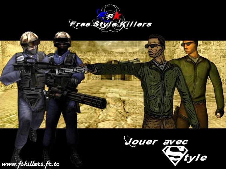 Wallpapers Video Games Counter-Strike Jouer avec du Style