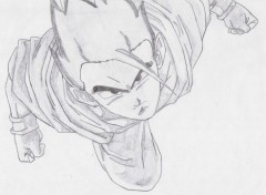 Fonds d'cran Art - Crayon gohan