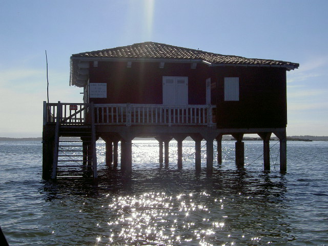 Fonds d'cran Nature Mers - Ocans - Plages cabanes Tchanques- bassin d'arcachon