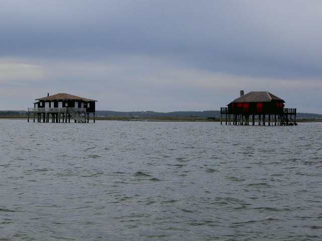 Fonds d'cran Nature Mers - Ocans - Plages cabanes Tchanques- bassin d'arcachon