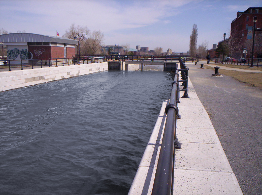 Fonds d'cran Voyages : Amrique du nord Canada > Qubec Montral- canal_lachine 1